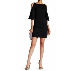 Trina Turk Crawford Black Dress Womens 12 Cocktail Party Cruise